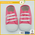 2015 china moda elegante flat canves baby girl shoes kids